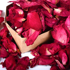 Romantic 50 100g Natural Dried Rose Petals Bath Dry Flower Petal Spa Whitening Shower Aromatherapy Bathing Supply