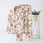 Women's Winter Thick Loose Air Cotton Pajamas Suit