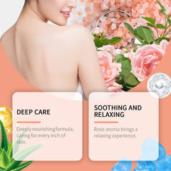 Rose Bath Mineral Salt Skin Care