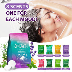 Bath Essential Oil Effervescent Tablets Aromatherapy Salt Bath Fragrance Tablets